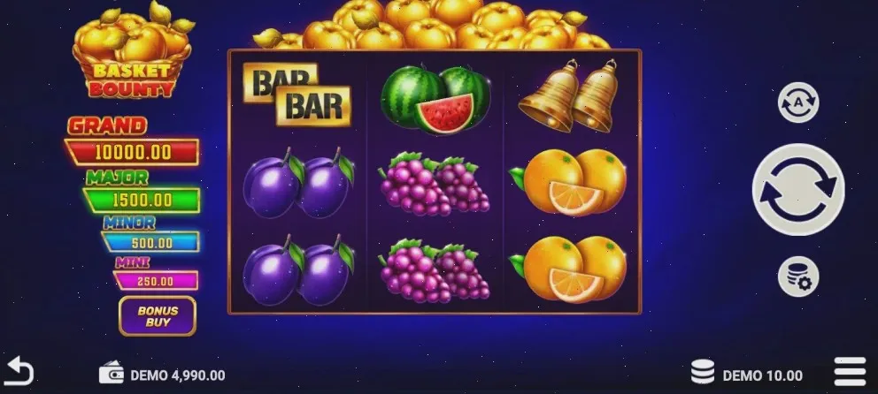 Basket bounty demo